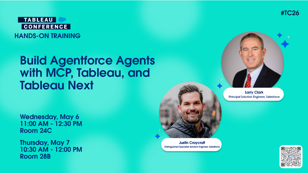Build Agentforce Agents with MCP, Tableau, and Tableau Next