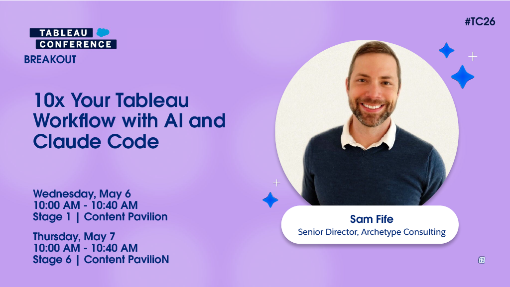 10x Your Tableau Workflow with AI and Claude Code